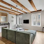 Apartman Le Gambetta - Elegance Et Confort - Vue Sur La Place Stanislas